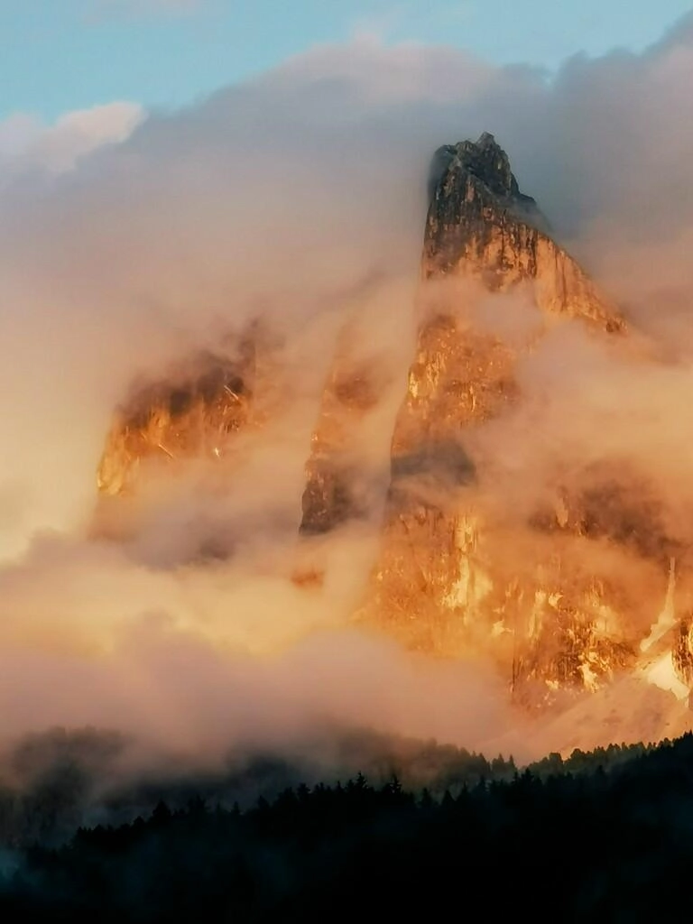 sonnenuntergang geislerspitzen - Fotos aus meinem Alltag