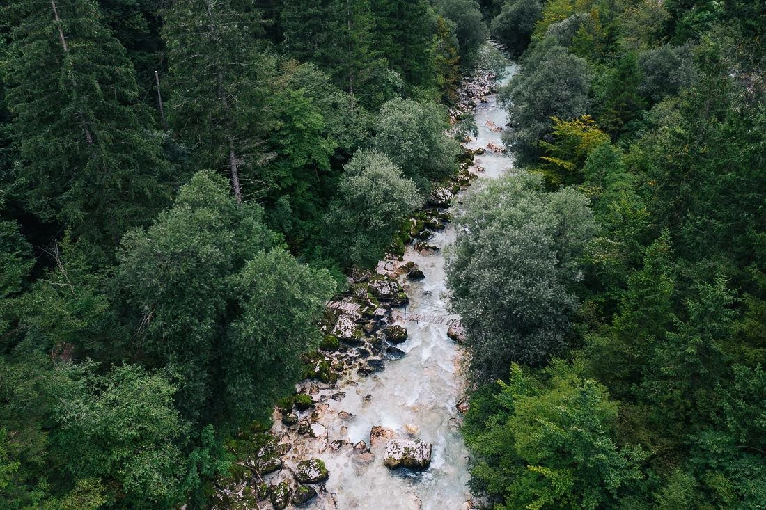 016 soca fluss slovenien wandern - Soca Tal in Slovenien - Türkis und Gipfel im Flug
