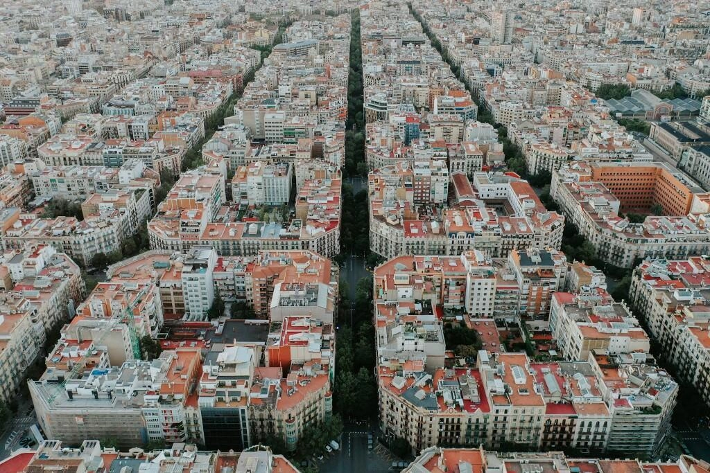 Barcelona von oben Drohne - Fotos aus meinem Alltag