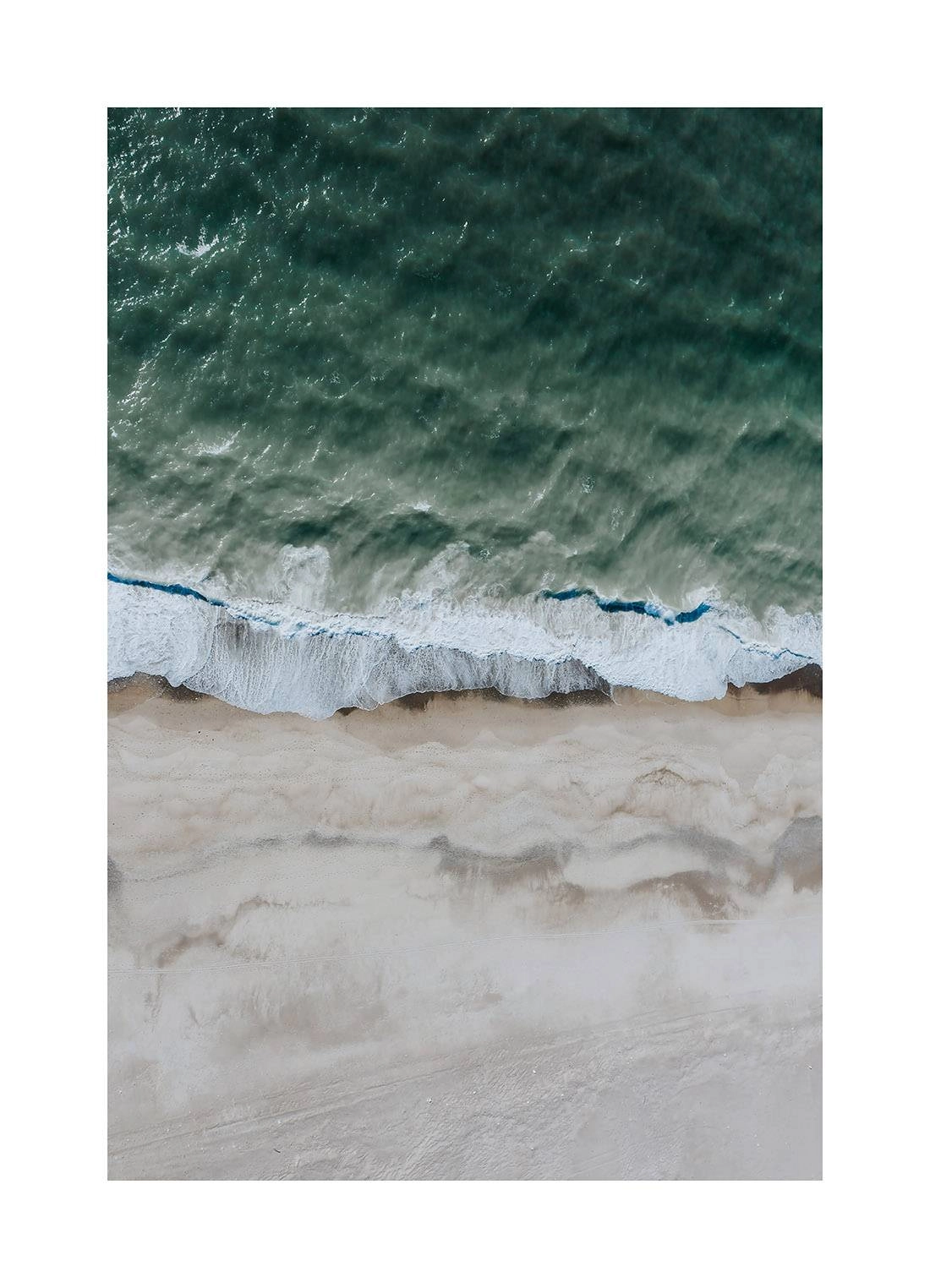 denmark i2v 0002 web - Dänemark 01 - Luftaufnahme eines unberührten weißen Sandstrandes mit türkisfarbenem Wasser in Dänemark