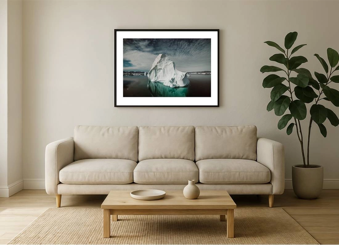 Grönland 13 - Majestätischer Eisberg in grönländischen Gewässern greenland i2v 0016 wall 1 - Grönland 13 - Majestätischer Eisberg in grönländischen Gewässern