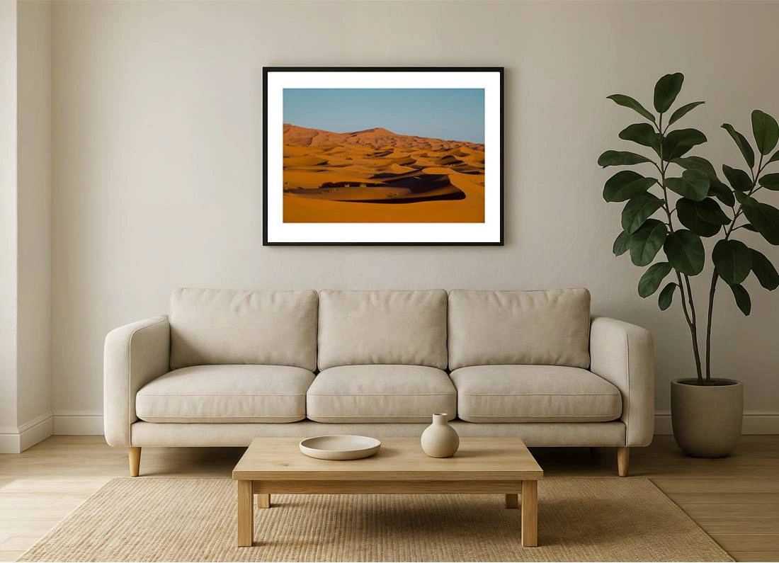 marokko i2v 0001 wall - Marokko 01 - Majestätischer Sonnenuntergang über der Sahara