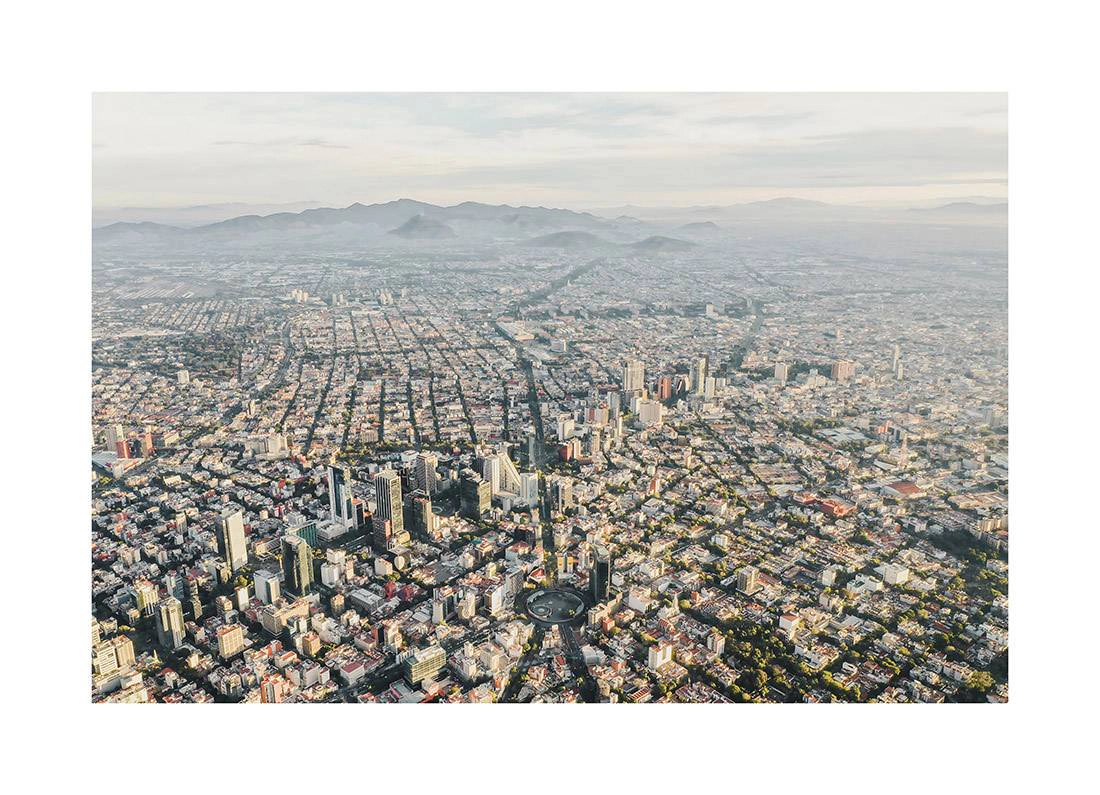 mexicocity i2v 0007 web - Mexiko 03 - Skyline des Paseo de la Reforma in Mexiko-Stadt