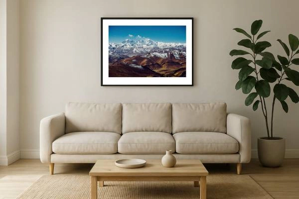 tibet i2v 0006 wall 600x400 - Tibet 06 - Majestätisches Himalaya-Panorama mit ziehenden Wolken in Tibet