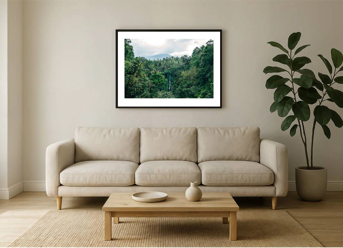 borneo bali 2018 0293 wall - Borneo 22 - Ruhige Luftreise über einen versteckten Wasserfall Balis