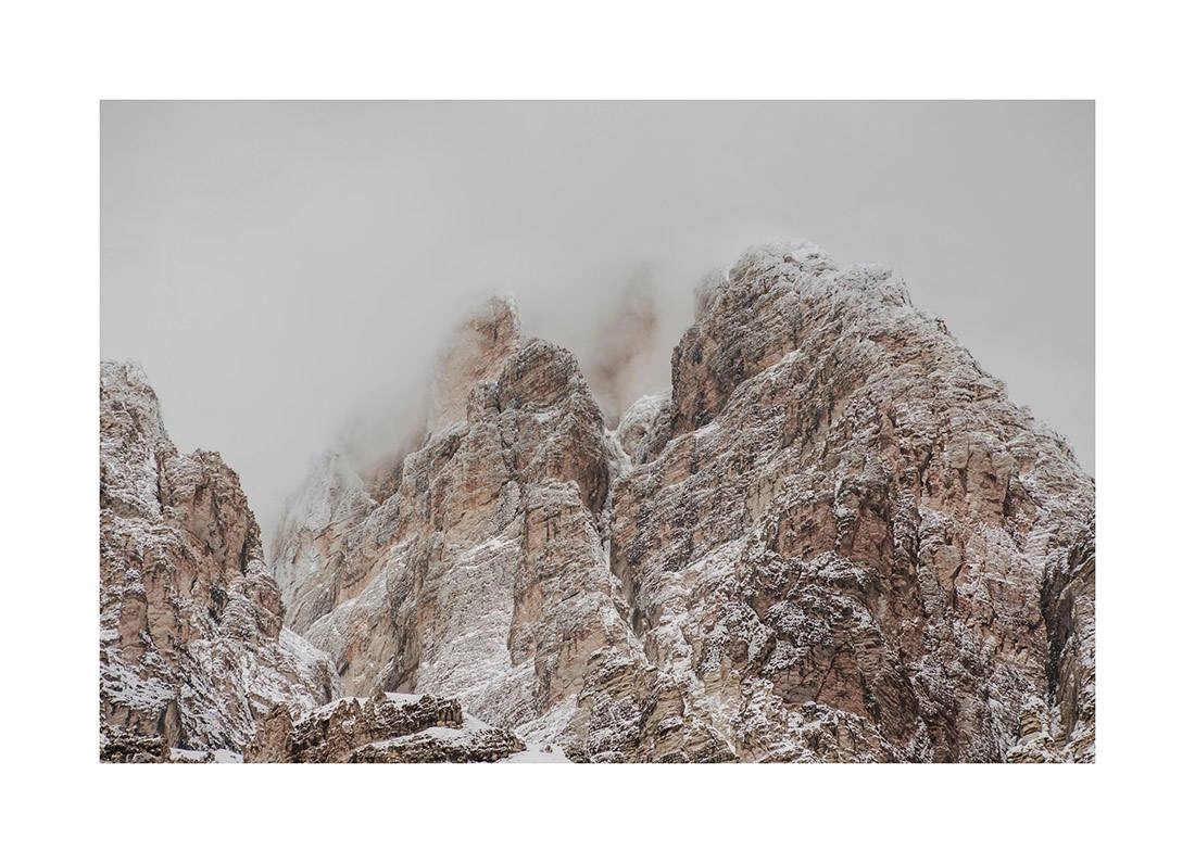 dolomiten i2v 0005 web - Dolomiten 04 - Majestätische Wintergipfel der Dolomiten im Wolkenkleid