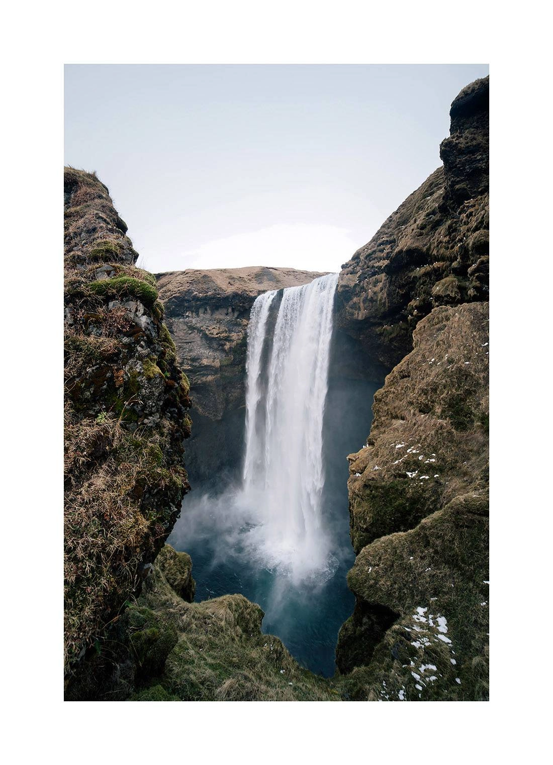 island 0004 web - Island 04 - Skógafoss – Der mächtige Wasserfall Islands in voller Pracht