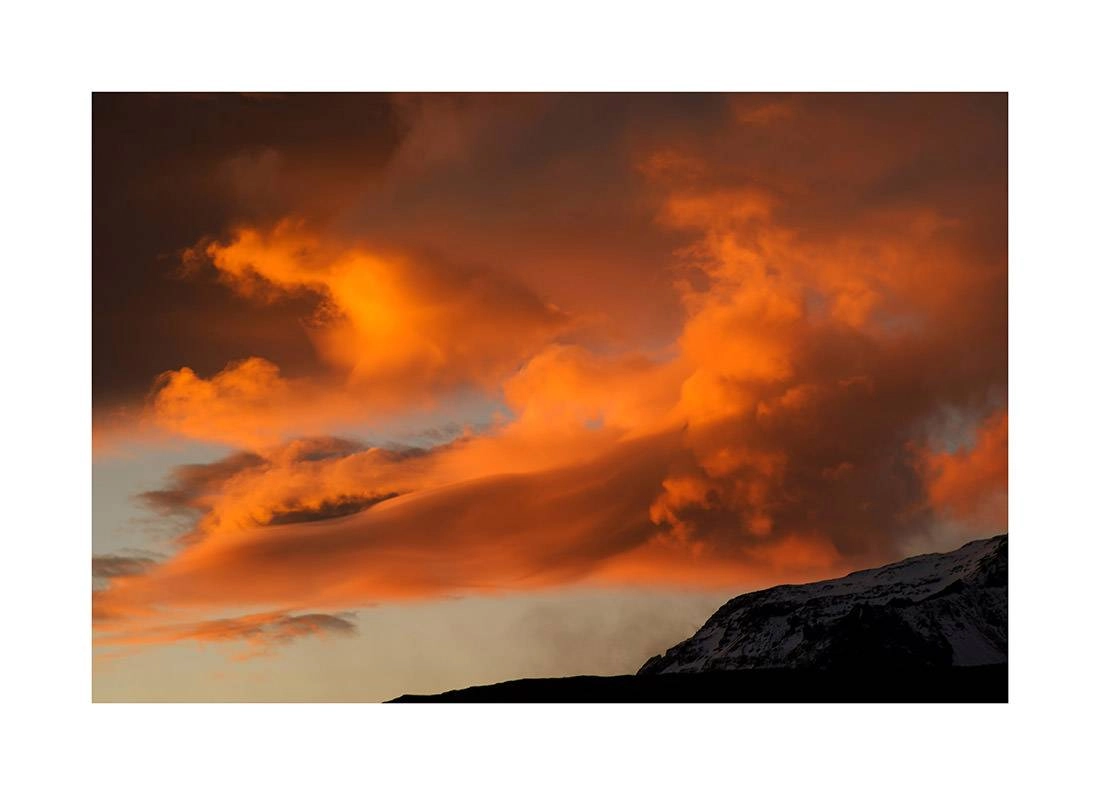 island 0007 web - Island 07 - Leuchtender Sonnenuntergang über den isländischen Highlands