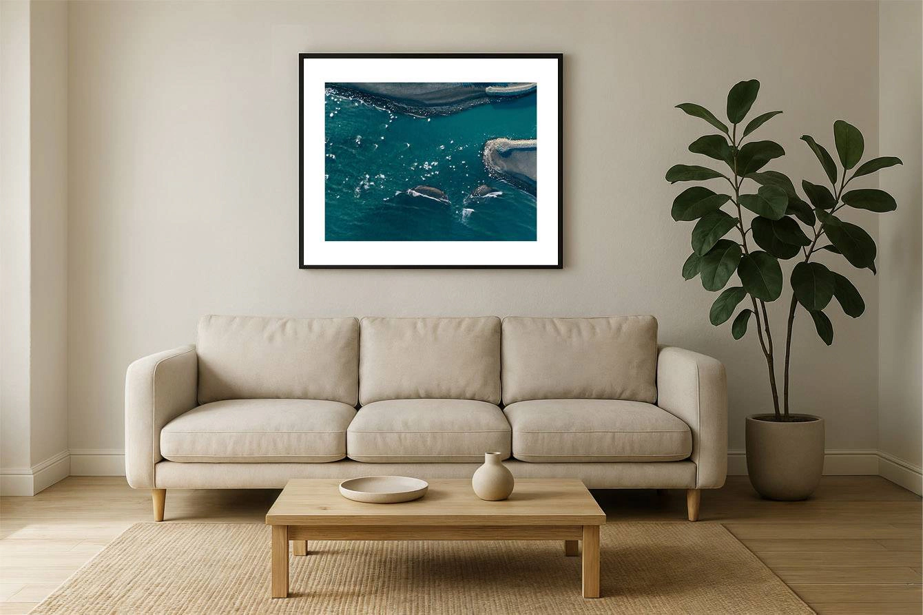 island 0021 wall - Island 21 - Treibende Eisberge in der Gletscherlagune Jökulsárlón