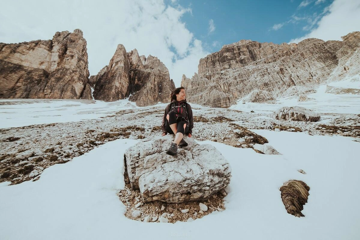 drei zinnen dolomiten 0020 - Dolomitas – Caminata a las Tres Cimas