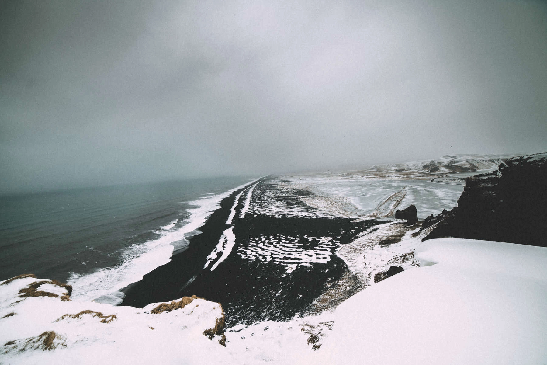 dyrholaey lighthouse iceland 0005 - Island - Halbinsel Dyrholaey im Winter