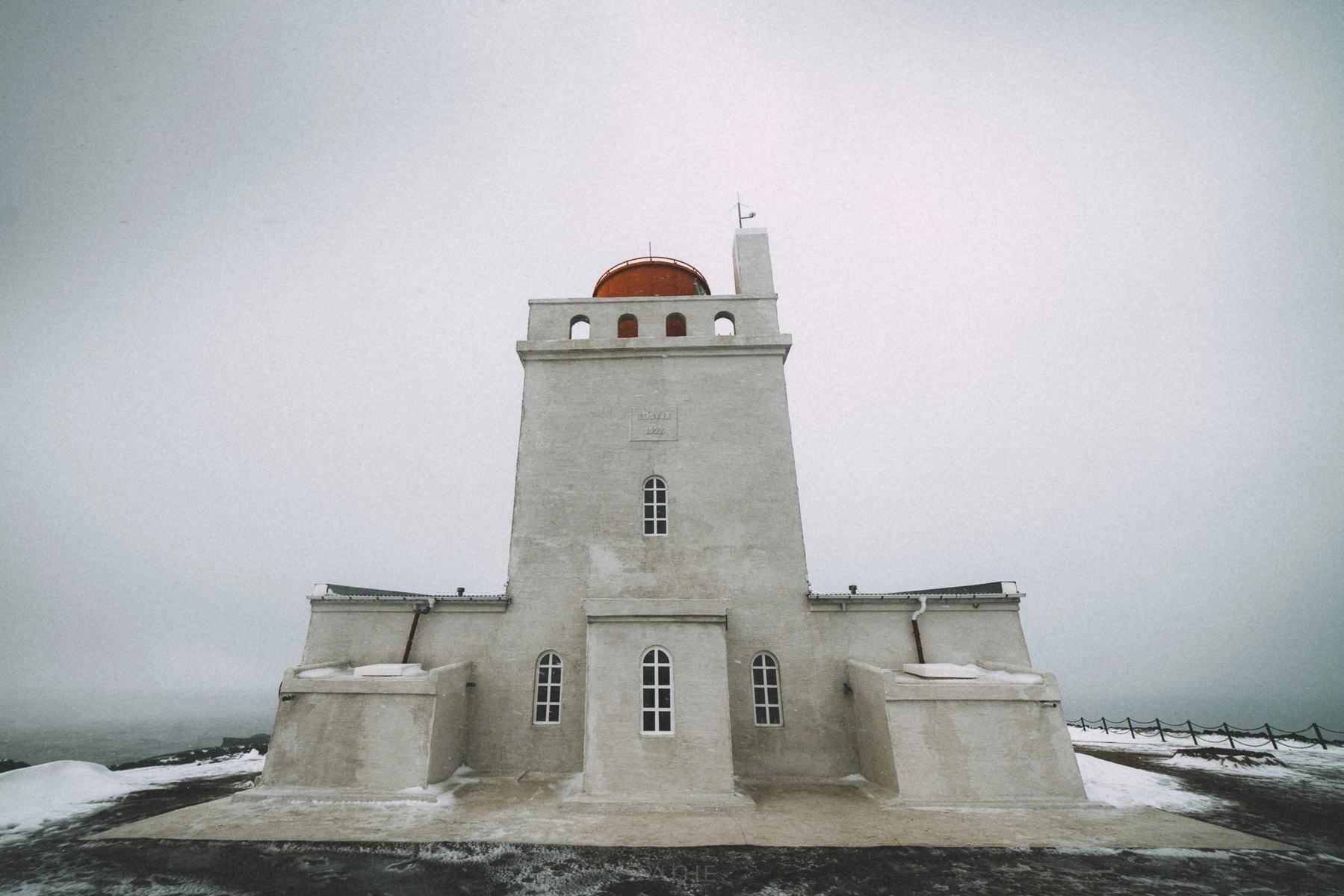 dyrholaey lighthouse iceland 0012 - Island - Halbinsel Dyrholaey im Winter