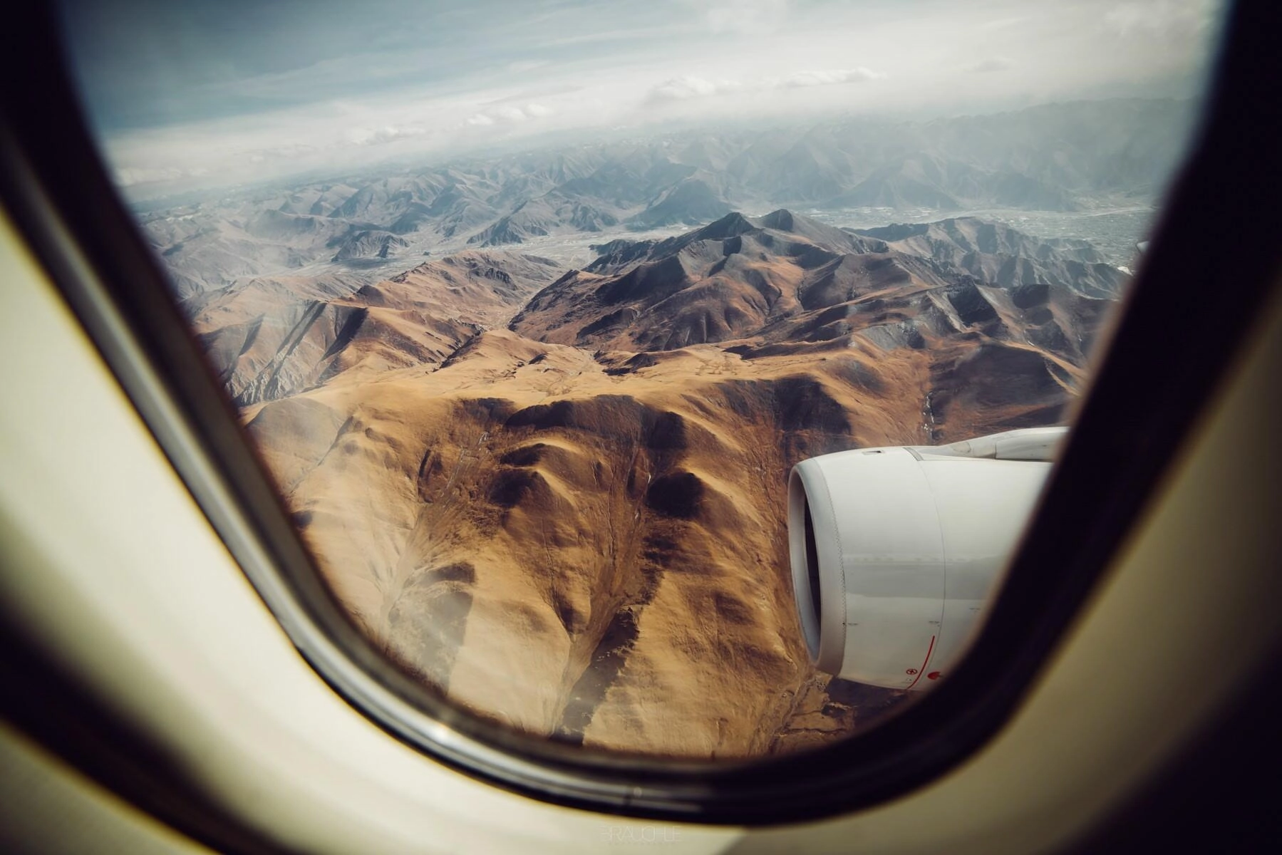 flight kathmandu everest lhasa 0005 2 - Flug von Kathmandu nach Lhasa