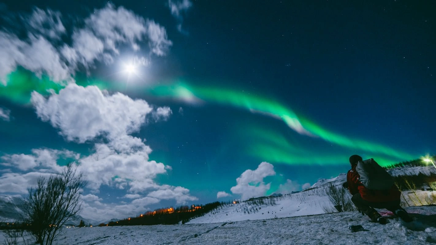 iceland northern ights 3 - Auroras boreales en Akureyri
