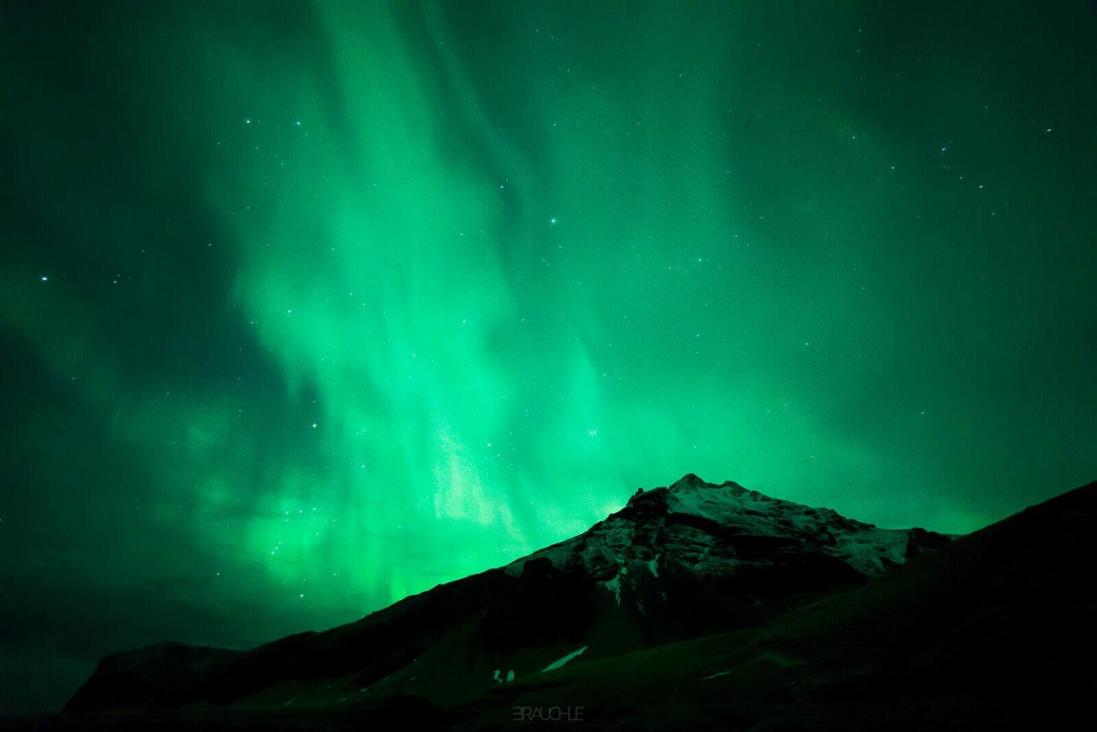 iceland northern lights skogarfoss 0015 - Island - Beeindruckende Polarlichter der Stärke 7