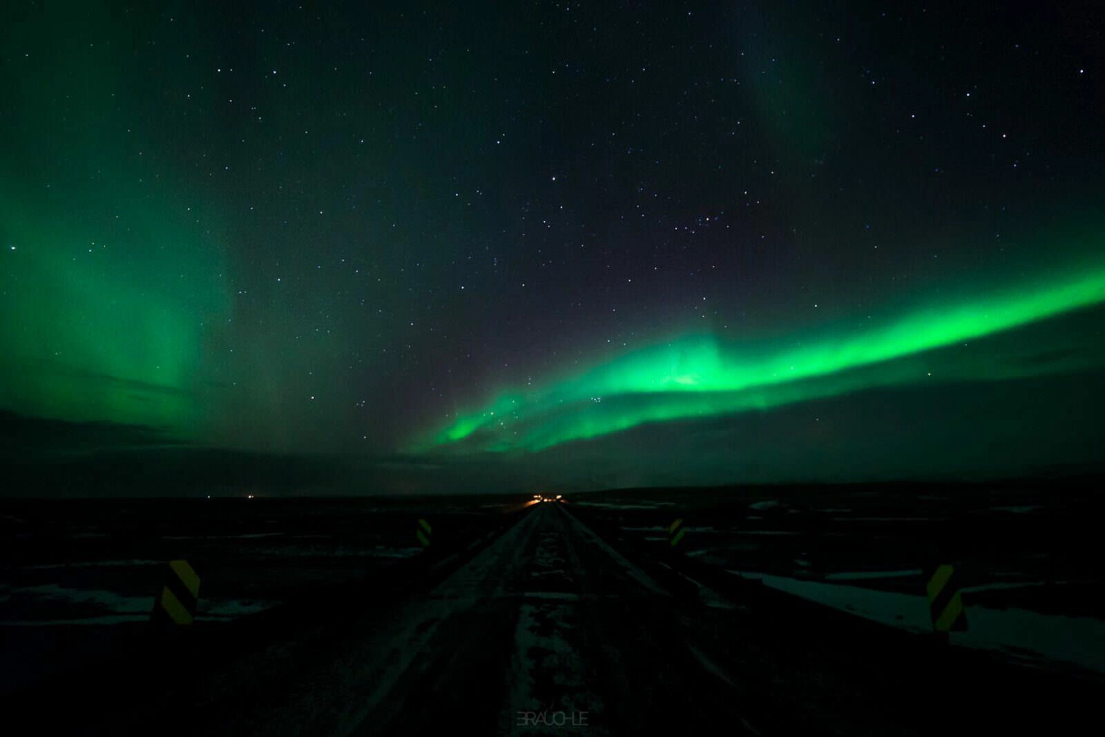 iceland northern lights skogarfoss 0023 - Island - Beeindruckende Polarlichter der Stärke 7