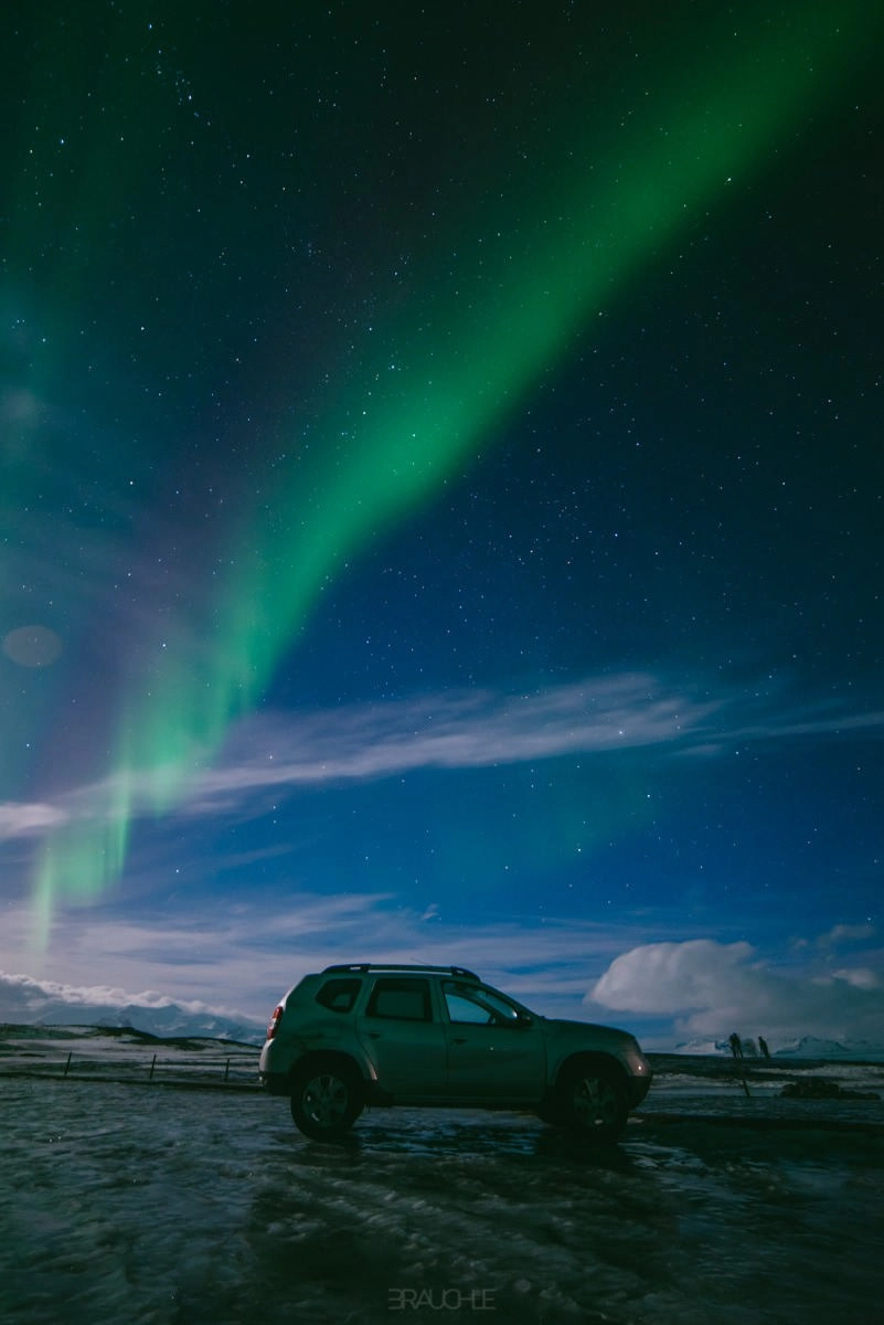 iceland nothern lights joekulsarlon aurora borealis 6 - Northern Lights at Jökulsárlón