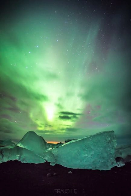 island polarlicht nothern light joekulsarlon 19 - Polarlichter - Let there be light!