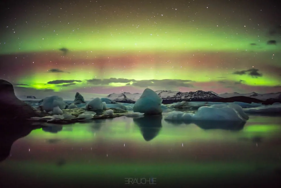 island polarlicht nothern light joekulsarlon 3 - Blog de viajes: Islandia