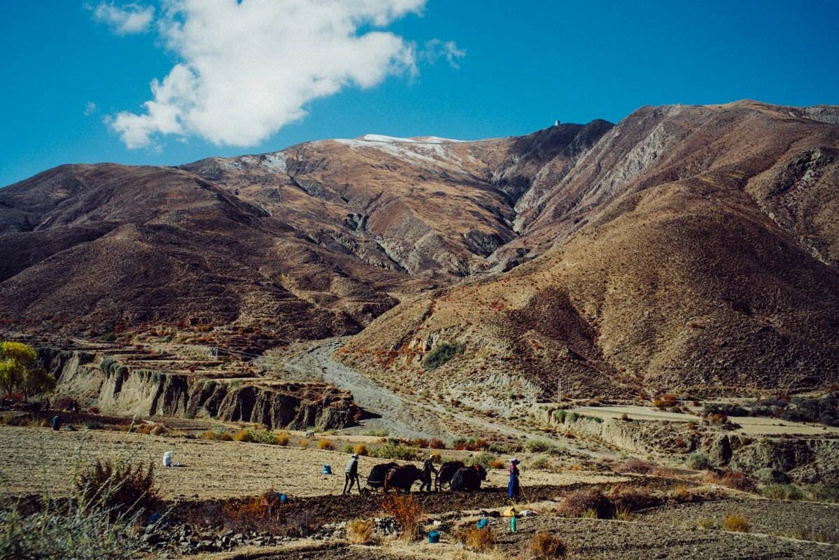 lhasa gyantse namdrok tso tibet 0005 - Lhasa nach Gyantse