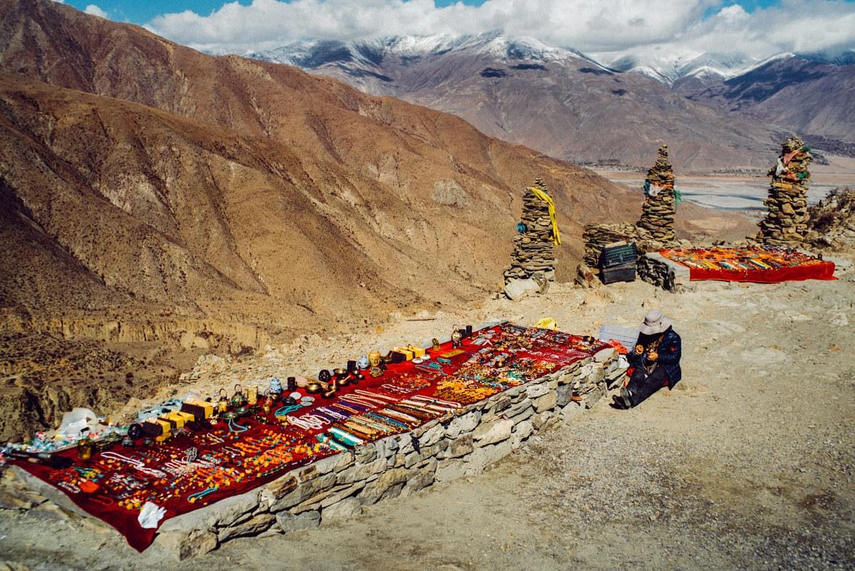 lhasa gyantse namdrok tso tibet 0011 - Lhasa nach Gyantse