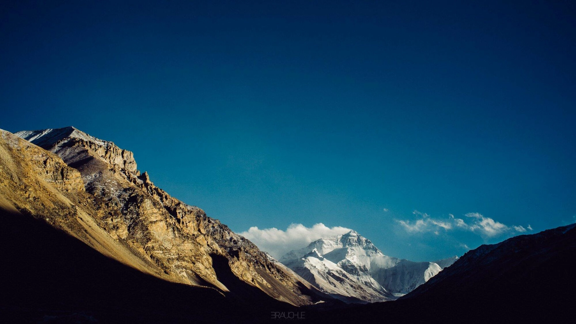 mount everest rongpu monastry sunset 0020 - Mount Everest/Qomolangma