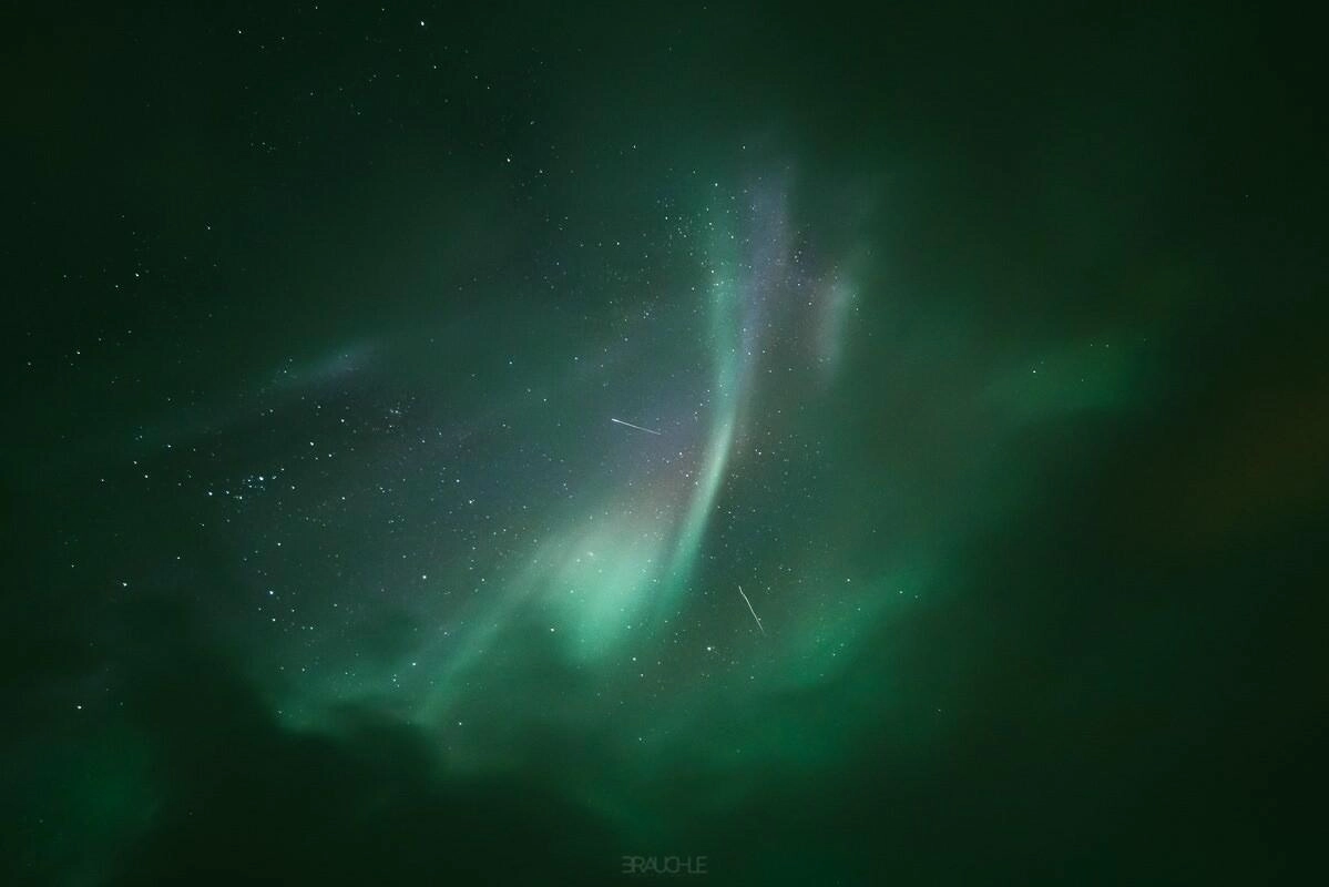 northern lights reine lofoten 7 - Travelblog Europe