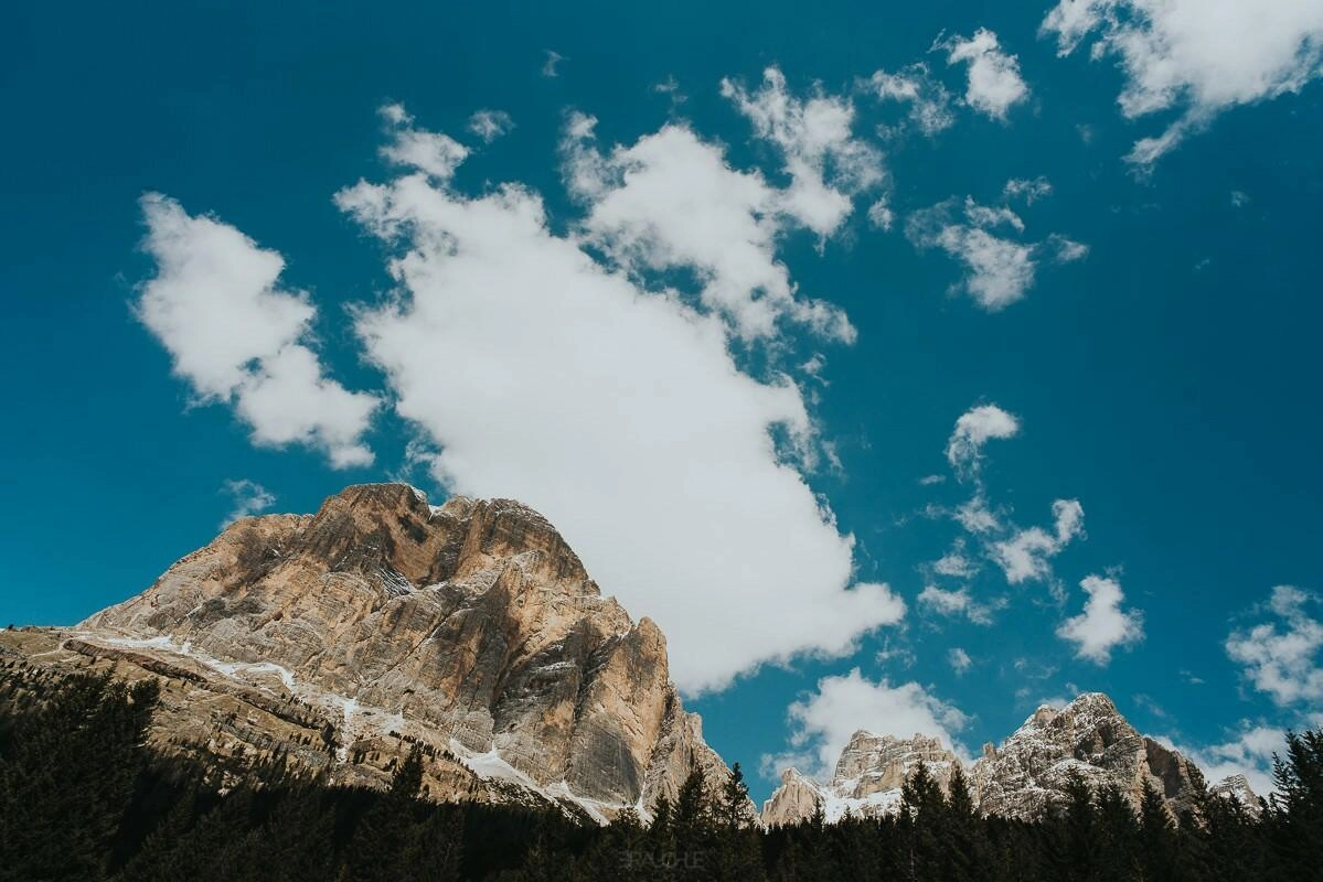 passo falzarego dolomiten 0009 - Dolomitas – Paso Falzarego