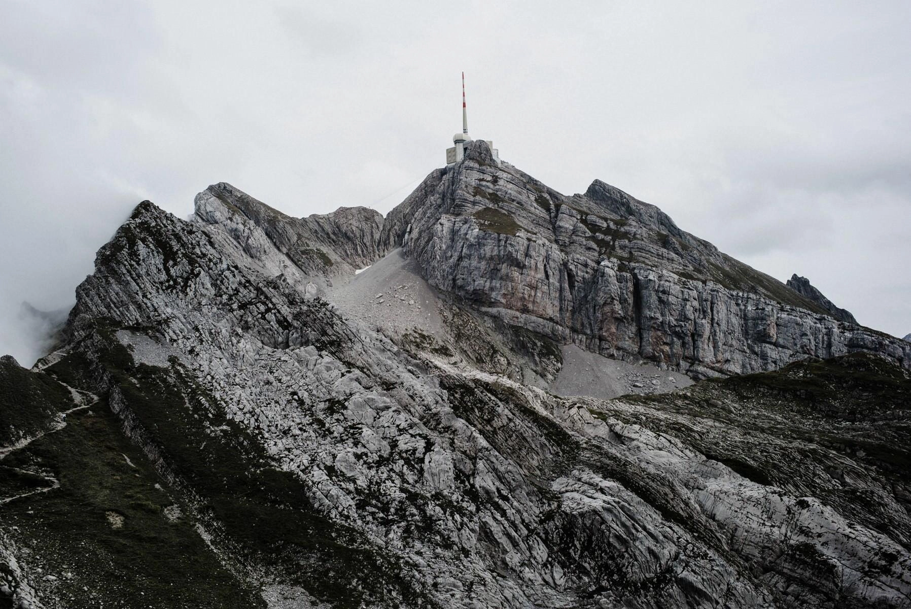 saentis schwaegalp schwebebahn grenzchopf 0020 - Caminata desde Schwägalp al Säntis