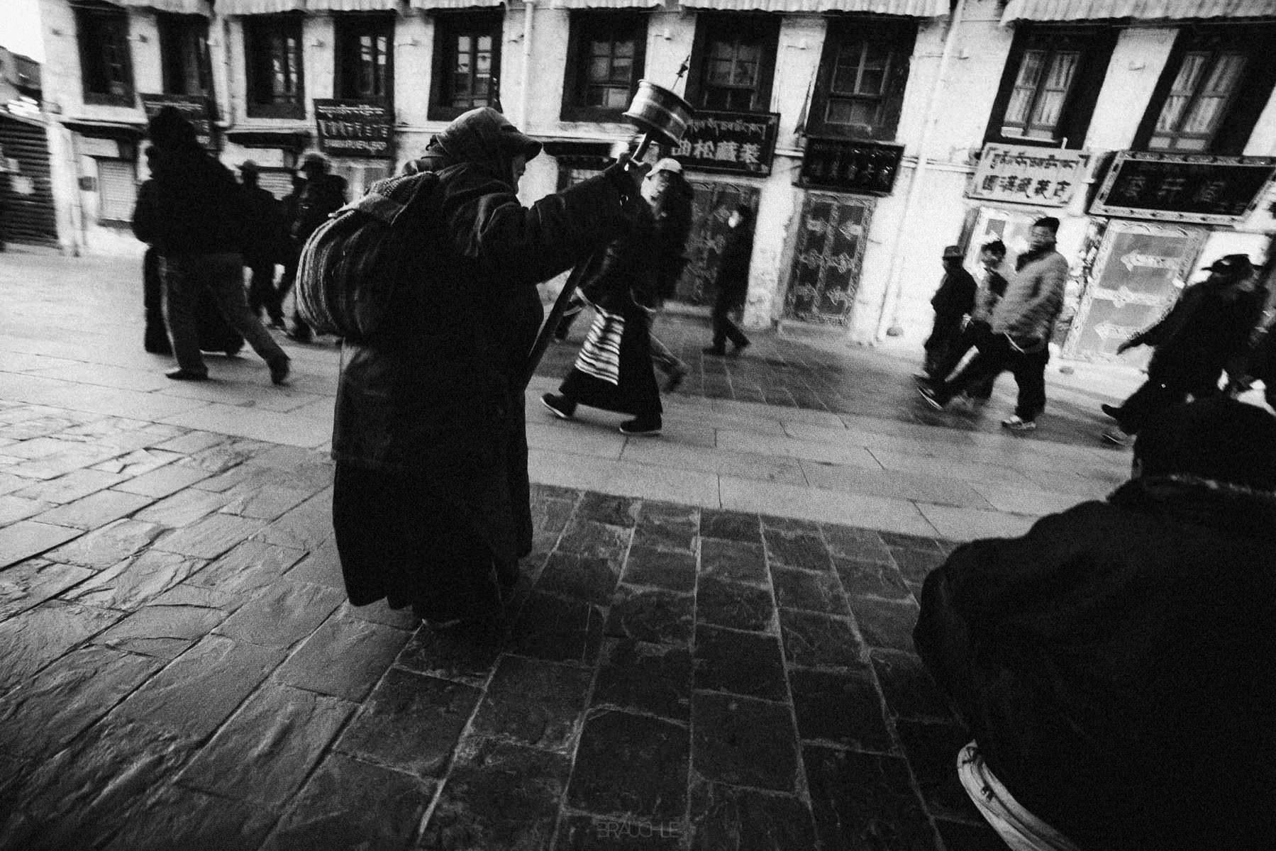 tibet Tshurphu temple lhasa 0004 - Templo de Tsurphu y Plaza Barkhor