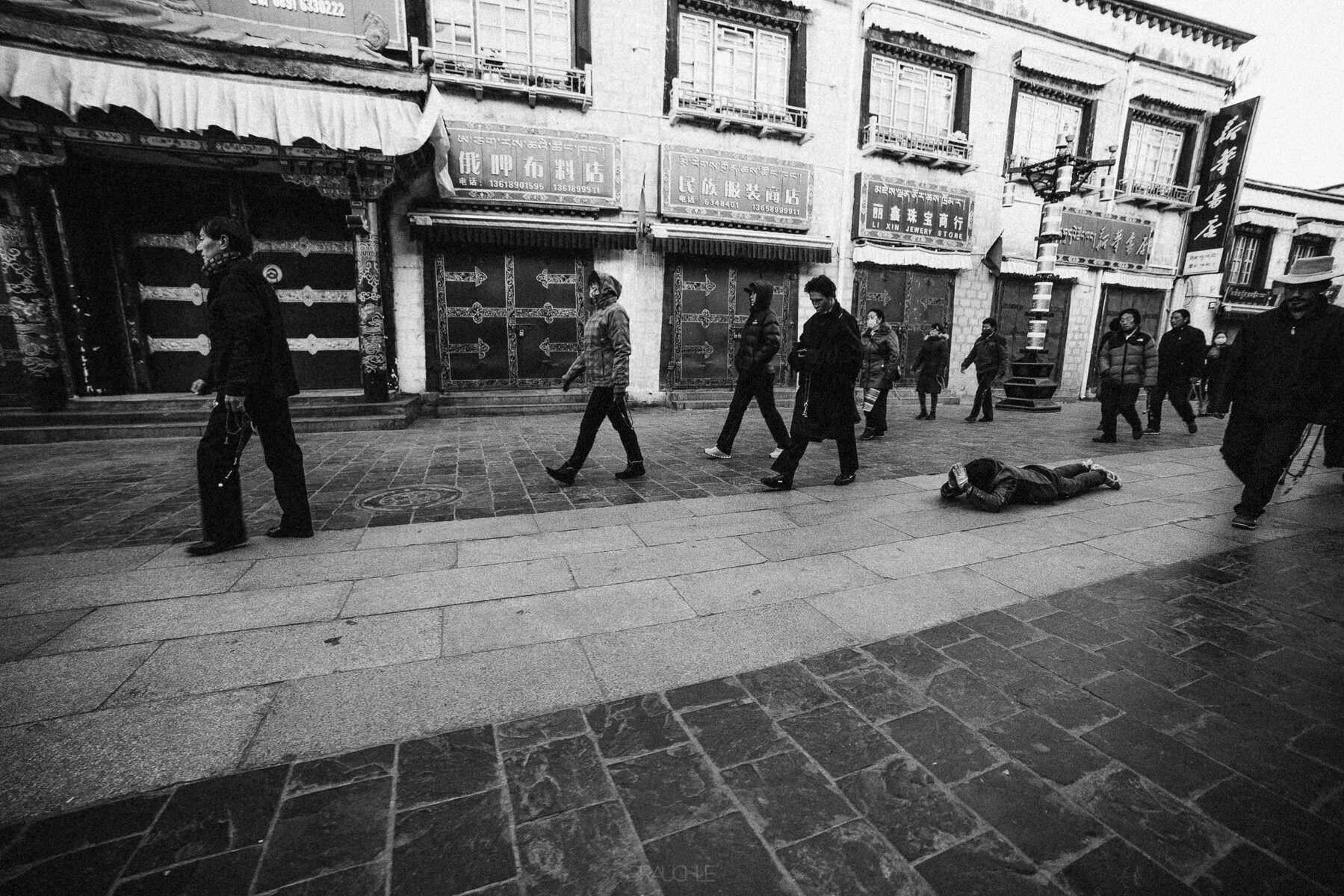 tibet Tshurphu temple lhasa 0015 - Templo de Tsurphu y Plaza Barkhor
