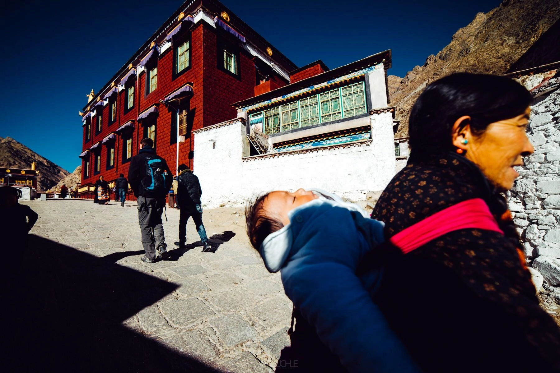 tibet Tshurphu temple lhasa 0023 - Templo de Tsurphu y Plaza Barkhor