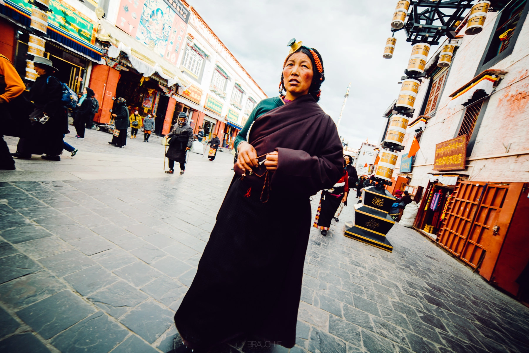 tibet lhasa barkhor square 0014 - Letzter Tag in Lhasa