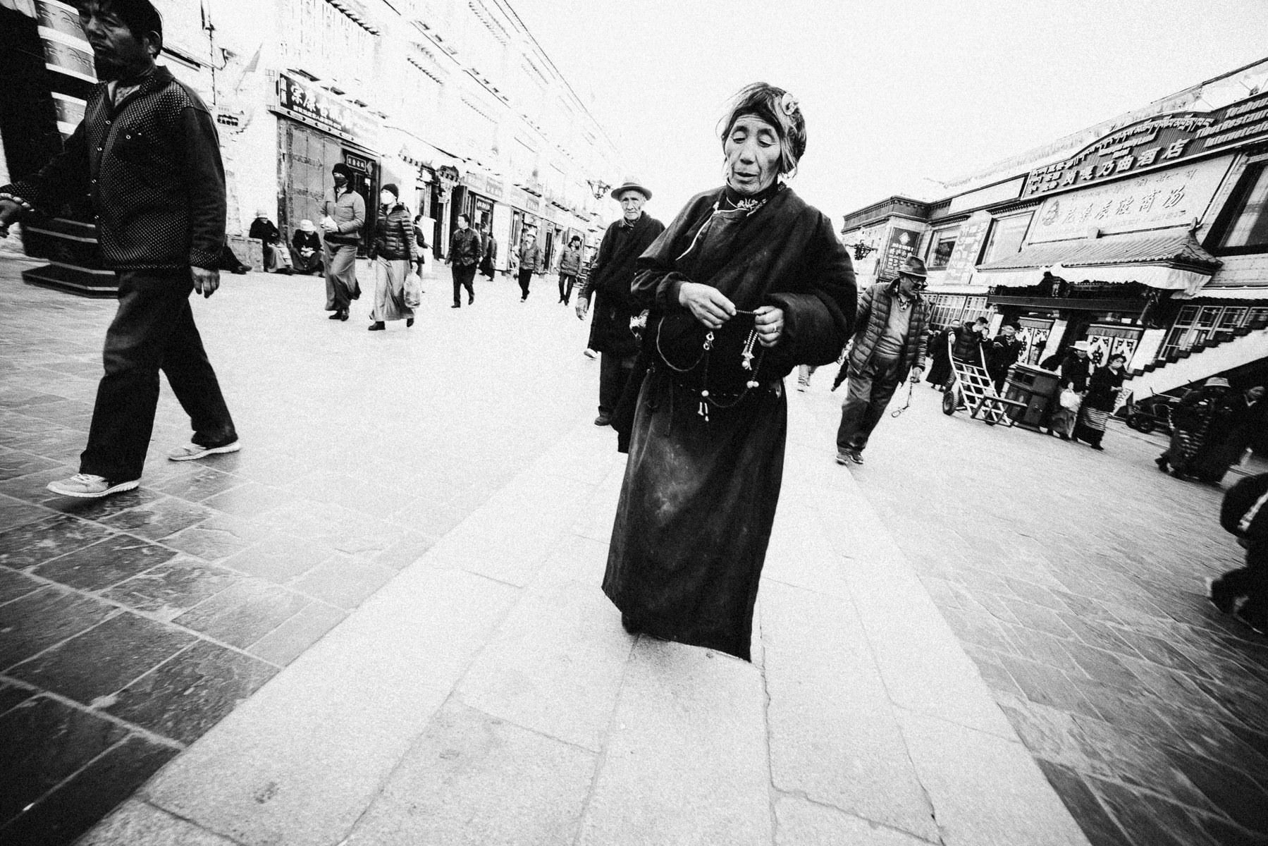 tibet lhasa barkhor square 0015 - Letzter Tag in Lhasa