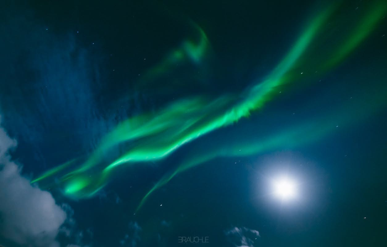 Polarlichter in Akureyri